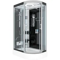 AcquaVapore Duschkabine Komplettdusche Fertigdusche Dusche D60-73T0R 80x120 cm ohne 2k Scheiben Versiegelung