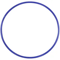 Grevinga® Gymnastikreifen aus Kunststoff (Blau, 60cm)