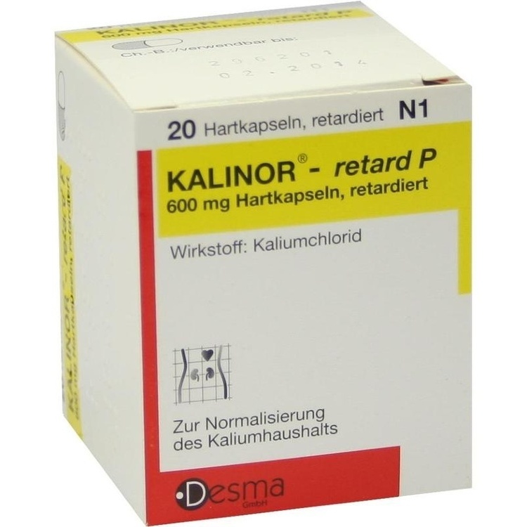 kalinor retard p 600 mg hartkapseln