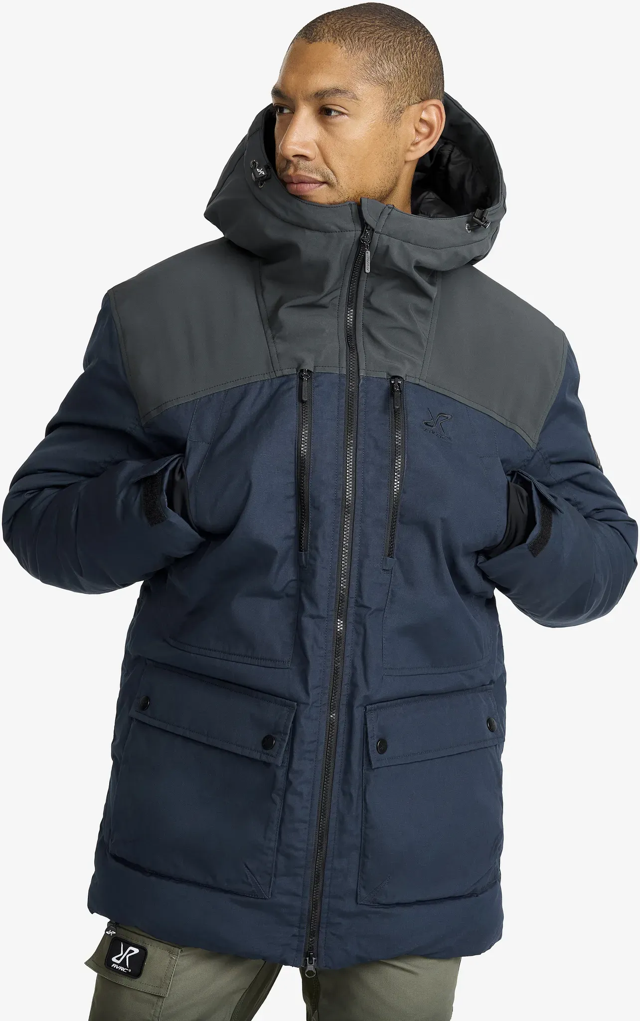 Outdoor Parka Herren Blueberry, Größe:M - - Blau