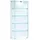 VCM Hängevitrine Benila 83 x 17 x 114 cm Weiß