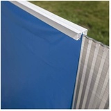 Gre FPR551 - Poolfolie für runde Pools, mit einen Durchmesser von 550 x 120 cm,