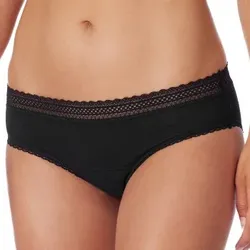 Schiesser 2P Secret Care Slips Schwarz 50/52 Damen
