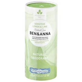 Ben & Anna Sensitive Deodorant Stick Lemon & Lime 40 g
