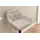 Actona Barhocker Brooke 52 x 109 x 52 cm Beige/Schwarz