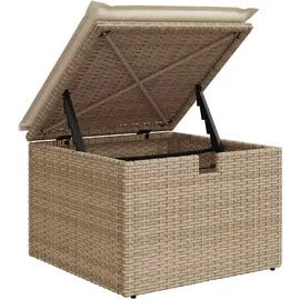 vidaXL Garten-Lounge-Set 2-tlg. beige