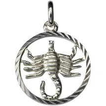 VIVANCE Sternzeichenanhänger weiß 925