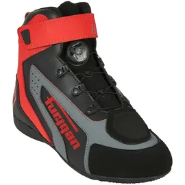 Furygan V4 Easy D3O Schwarz/Grau/Rot 46