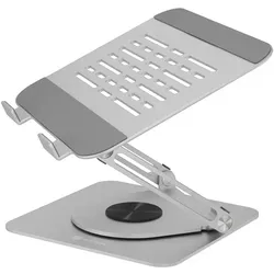 ICY BOX IB-NH300-R Halterung für Notebooks bis 17" Rotations-Funktion | rutschfest und höhenverstellbar