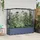 vidaXL Hochbeet mit Rankgitter und Dach 204 x 40 x 141 cm Grau