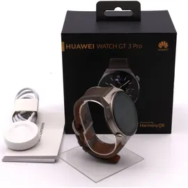 Huawei Watch GT 3 Pro  46 mm titangrau Lederarmband grau