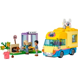 LEGO® Spielbausteine 41741 Friends Hunderettungswagen Konstruktionsspielzeug, (Set, 300 St., Lastwagen) bunt