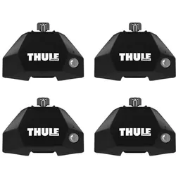THULE 7107 Evo Fixpoint Fußsätze für Dachträger Fixpunkte