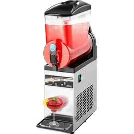 Vevor kommerzieller Frozen Drink Maker, 15 L Slush-Maschine 60 Tassen Margarita-Smoothie-Maschine aus Edelstahl, für Zuhause Partys Restaurants Cafés