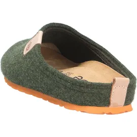 ROHDE Herren Pantoffeln Hausschuhe Softfilz Napoli-H 6900, Größe:43 EU, Farbe:Grün - 43