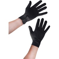 Oblique Unique® 1 Paar Herren Handschuhe in Schwarz aus Baumwolle