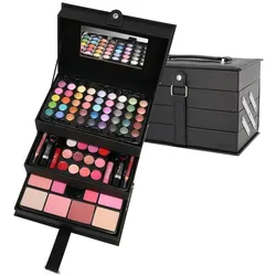 ZMILE COSMETICS Kosmetik-Koffer Beauty Case black 82 Teile Paletten & Sets