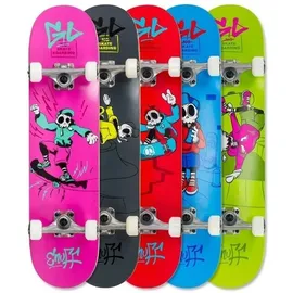 Enuff Skateboards Enuff Skully Mini 7.25 ́ ́ X 29.5 ́ ́ Skateboard Rose,