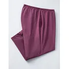 Caprihose, Herren, Gr. 50, Normalgrößen, bunt (beere, marine), 100% Baumwolle, Doppelpack-Farbe grau-meliert:15% Viskose, 85% Baumwolle, unifarben, knielang, Hosen