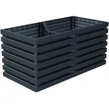 GARANTIA Skyline 161 x 80 x 75 cm Grau