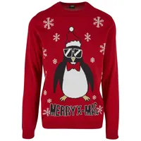 URBAN CLASSICS Christmas Sweatshirt Red 3XL