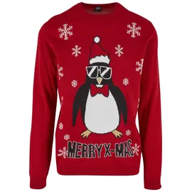 URBAN CLASSICS Christmas Sweatshirt Red 3XL