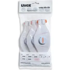 Uvex silv-Air 5210 FFP2 Staubmaske mit Ventil