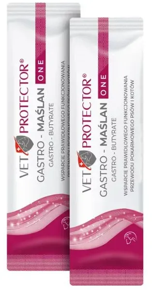 VET PROTECTOR® GASTRO – MAŚLAN ONE – Präparat zur Unterstützung der Verdauungsfunktion bei Hunden und Katzen, 3 ml