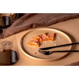 LEONARDO Speiseteller ROMA Ø 27 cm orange 6er Set