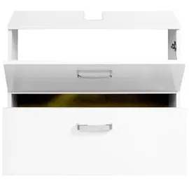 Held Held-Möbel Waschbeckenunterschrank Bologna Dekor Weiß 70 cm