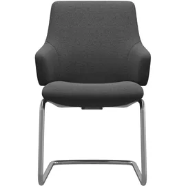 Stressless Polsterstuhl "Laurel" 58x92x60 cm ROHLEDER Stoff Q2 FARON, Stahl, grau (dark grey q2 faron, chrom matt) Polsterstühle (66624843-0)