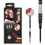 BULL'S Unisex – Erwachsene Martin Schindler Dart, Schwarz, 23g