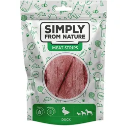 SIMPLY FROM NATURE Meat Strips Entenfleischstreifen für Hunde 80 g