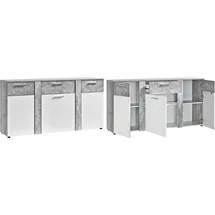 Procontour Trenti BESTSELLER 155 x 81 x 40 cm grau / weiß