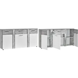 Procontour Trenti BESTSELLER 155 x 81 x 40 cm grau / weiß