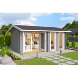 Lasita Maja Gartenhaus Hampshire 4 x 3 m Grau