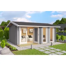 Lasita Maja Gartenhaus Hampshire 4 x 3 m Grau