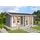 Lasita Maja Gartenhaus Hampshire 4 x 3 m Grau