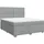 vidaXL Boxspringbett 180 x 200 cm Hellgrau