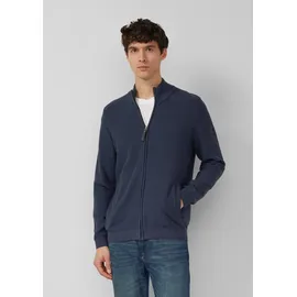 s.Oliver Strukturmix-Strickjacke blau M