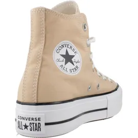 Converse Chuck Taylor All Star Lift Damen Plateau-Sneaker Weiß/Orange 41