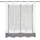 Home fashion Schlaufenrollo Längsstreifen, Polyester, Grau, 140 x 80 cm, 1 Einheiten