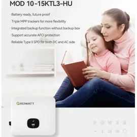 Growatt MOD 13KTL3-HU 13 kW Hybrid-Wechselrichter 3-phasig
