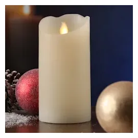 MARELIDA LED Kerze 15 cm creme