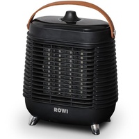 ROWI Keramik Heizlüfter 1500 W Retrolook HKH 1500/1/1 Retro, 1 Heizstufe