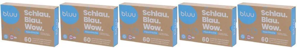 Bluu Universelle Waschblätter Alpine Frische