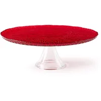 Excelsa Tortenständer 31xH10cm rot