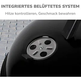 ARTI CASA Kugelgrill schwarz