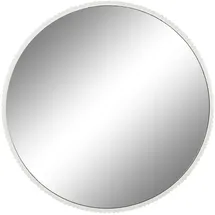 home esprit Wandspiegel weiß Metall Stadtspiegel 70 x 4,5 x 70 cm