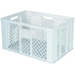 BRB 54 Euroboxen / Bäckerkiste, LxBxH 600 x 400 x 320 mm, Palettenware, weiß